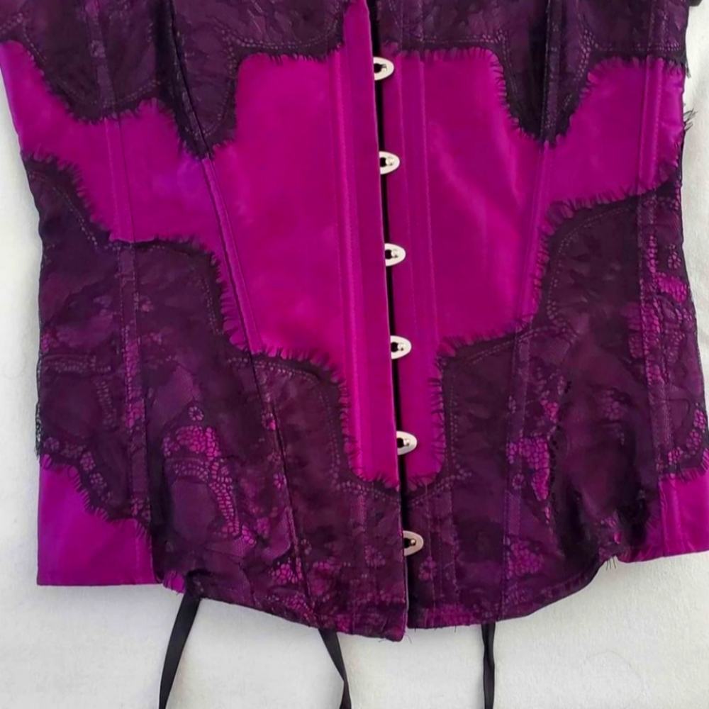 Adore Me 2xl Purple Corset